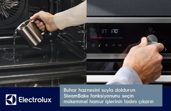 Electrolux KODDP77X Steambike Pro 600 Ankastre Fırın