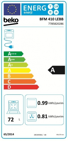 Beko BFM 410 LEBB Solo Fırın
