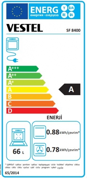 Vestel Sf 8400 Solo Fırın