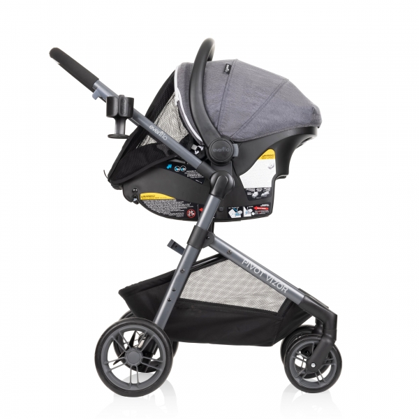 Evenflo Pivot Vizor Travel Sistem Bebek Arabası