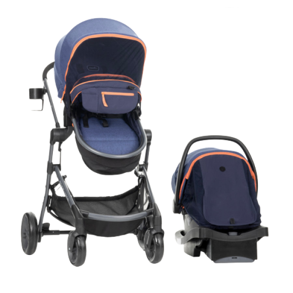 Evenflo Pivot Vizor Travel Sistem Bebek Arabası