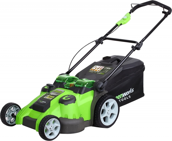 Greenworks 25137 Çim Biçme Makinesi