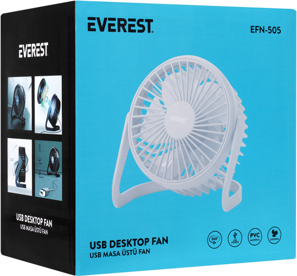 Everest EFN-505 Masaüstü Vantilatör