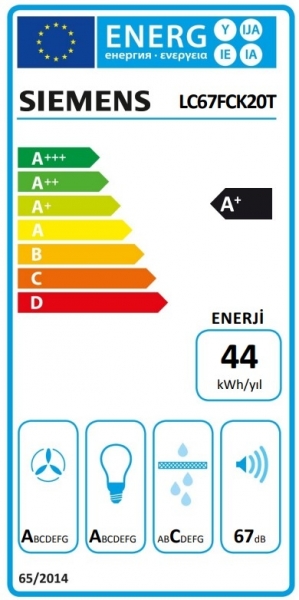 Siemens LC67FCK20T Davlumbaz