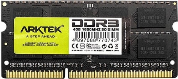 Arktek AKD3S4N1600 4 GB 1600 MT