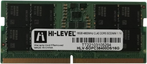Hi-Level HLV-SOPC38400D5/16G 16 GB 4800 MT