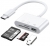 Alfais 5232 USB Type-C to SD MicroSD USB-A Dönüştürücü