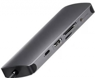 Daytona HB-10 Type-C to Ethernet HDMI USB 3.0 USB-C AUX SD TF Dönüştürücü