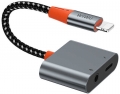 Wiwu LT08 Lightning to 3.5mm AUX resim