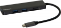 Qport Q-TU4 USB 3.1 Type-C to USB 3.0 SD MicroSD Type-C resim