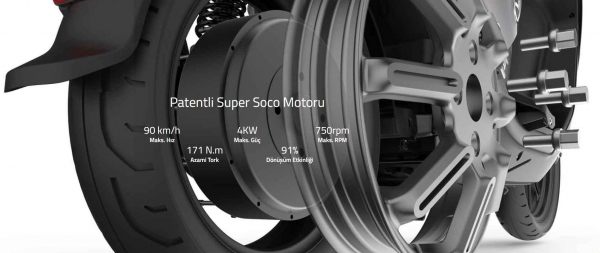 Super Soco CPX Scooter