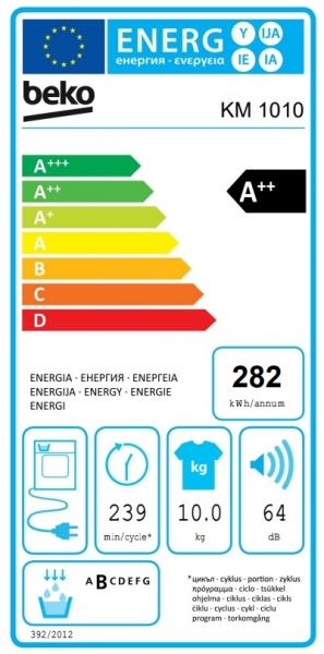 Beko KM 1010 Isı Pompalı Kurutma Makinesi