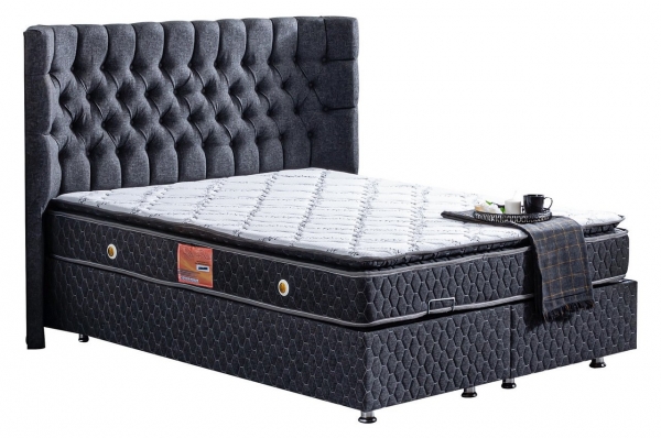 Setay Platinum Real Pedli 160x200 Baza+Başlık+Yatak Seti