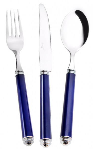 Jumbo Blue 18 Parça Çatal Kaşık Bıçak Takımı