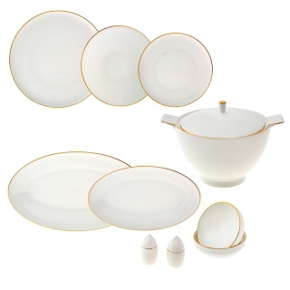 Jumbo Cloud Gold 56 Parça Yemek Takımı