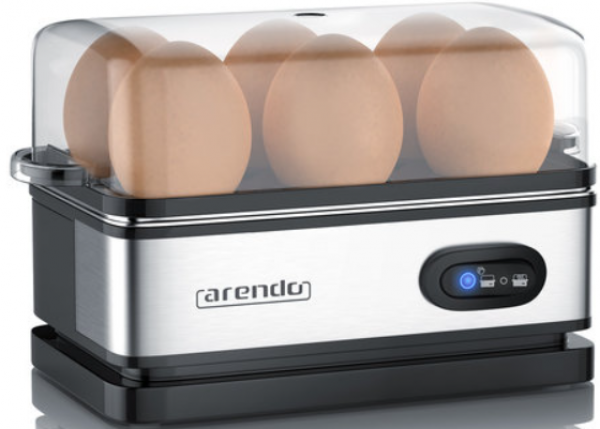 Arendo Sixcook Yumurta Pişirme (Gümüş)
