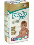 Predo Baby Premium Comfort 4 Beden 60 Adet resim