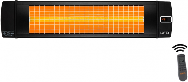 UFO Black Line UK 2400W Infrared Isıtıcı
