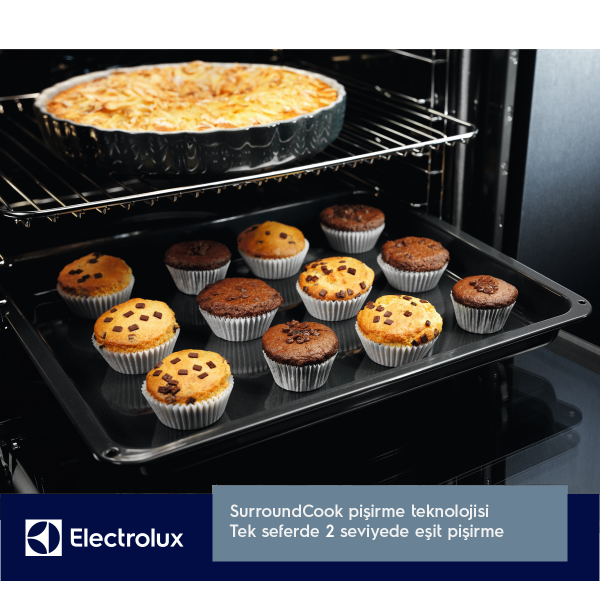 Electrolux EOF3H40BX Ankastre Fırın