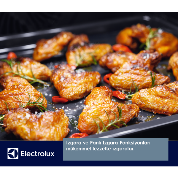 Electrolux EOF3H40BX Ankastre Fırın