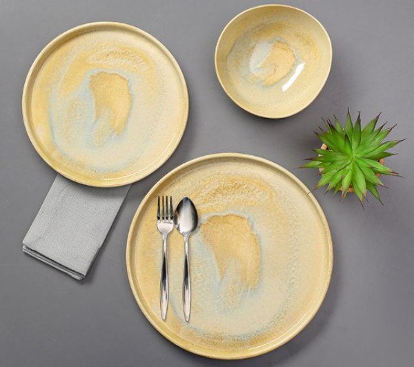 Porland Stoneware Pearl 12 Parça Yemek Takımı