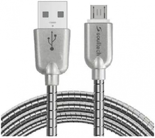 Soultech Metalic Fast Platinum DK024G Şarj Kablosu