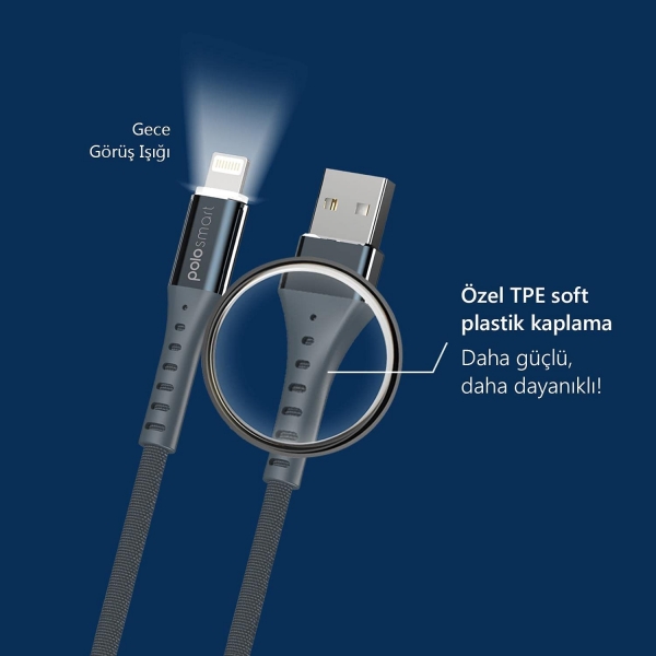 Polosmart PSM25 Şarj Kablosu