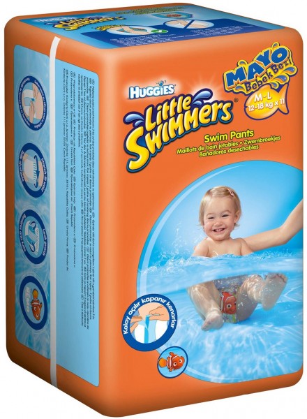 Huggies Little Swimmers M-L Beden 11 Adet Bebek Bezi