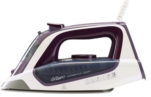 Arzum Steamart Plus AR691 Buharlı Ütü (Mor / Beyaz)