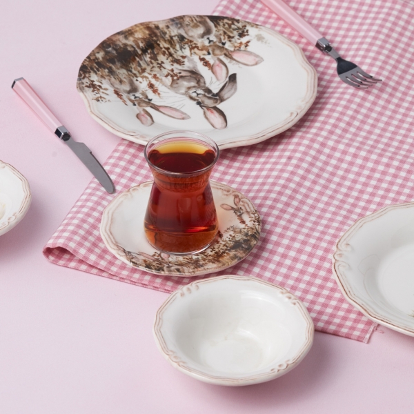 Karaca Bunny 12 Parça Kahvaltı Takımı