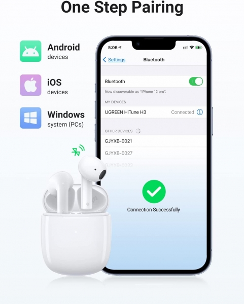 Ugreen Hitune H3 Tam Kablosuz Kulaklık
