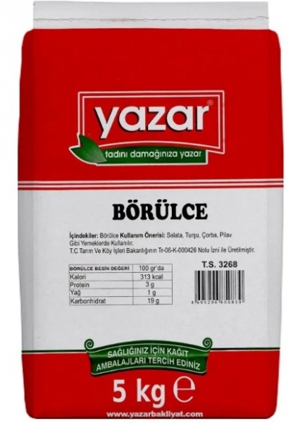 Yazar Börülce 5 kg