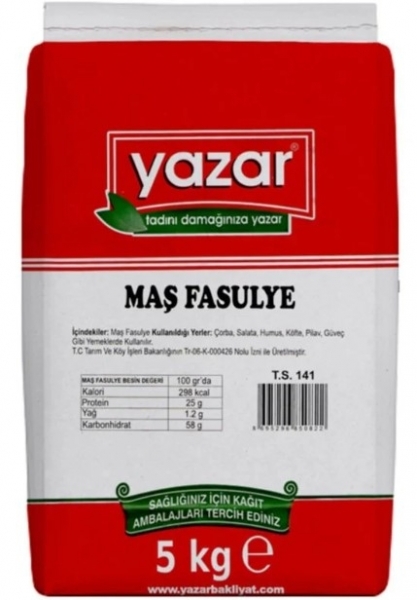 Yazar Maş Fasulye 5 kg