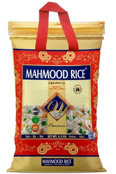 Mahmood Rice 1121 Sella Basmati Pirinç 4.5 kg