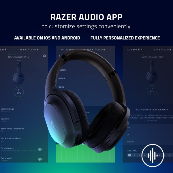 Razer Barracuda Kablosuz Kulaklık