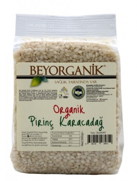 Beyorganik Organik Karacadağ Pirinç 500 gr