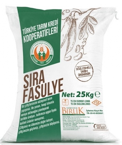 Tarım Kredi Birlik Sıra Fasulye 25 kg
