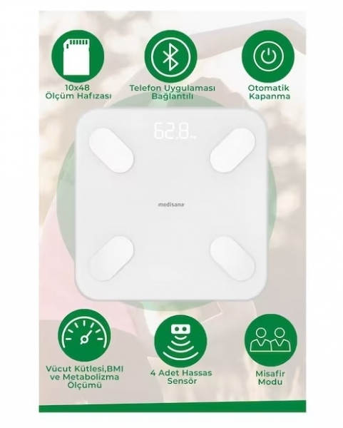 Medisana 99379 Dijital Banyo Tartısı