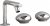 VitrA İstanbul A41807 Lavabo Bataryası