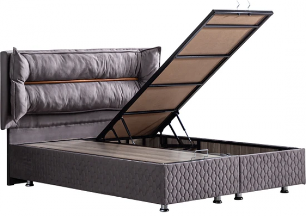 Setay Barselona Real Pedli 140x190 Baza+Başlık+Yatak Seti