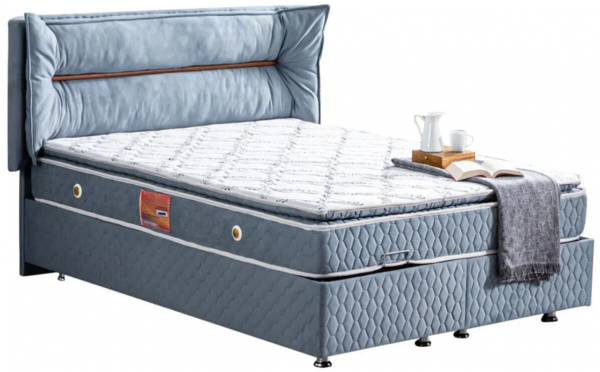 Setay Barselona Real Pedli 180x200 Baza+Başlık+Yatak Seti