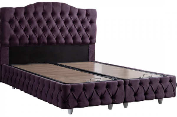Cesur Viyana Premium Pedli 150x200 Baza+Başlık+Yatak Seti