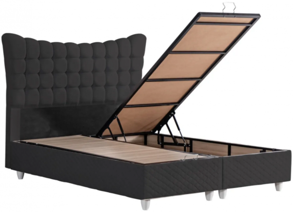 Cesur Gondol Premium Pedli 160x200 Baza+Başlık+Yatak Seti