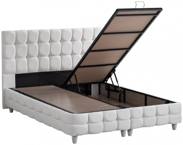 Cesur Rolls Premium Pedli 120x200 Baza+Başlık+Yatak Seti