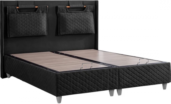 Cesur Venedik Premium Pedli 120x200 Baza+Başlık+Yatak Seti