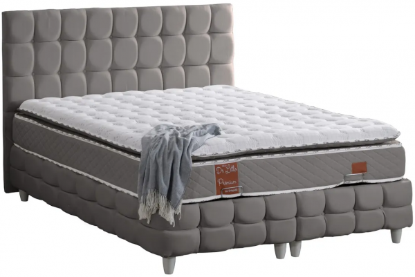 Cesur Rolls Premium Pedli 100x200 Baza+Başlık+Yatak Seti