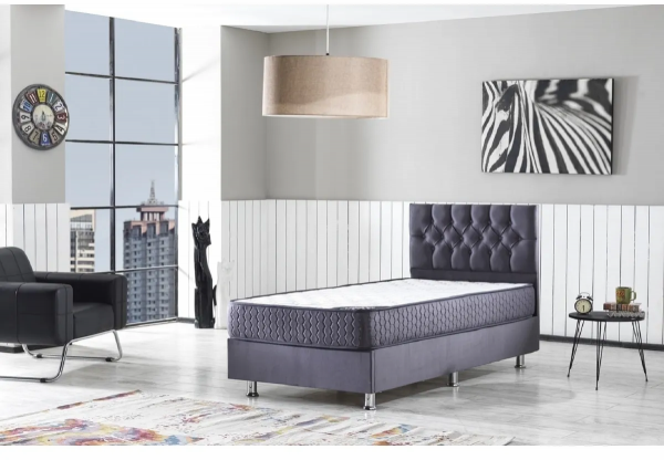 Dakron Luxury 90x190 Baza+Başlık+Yatak Seti