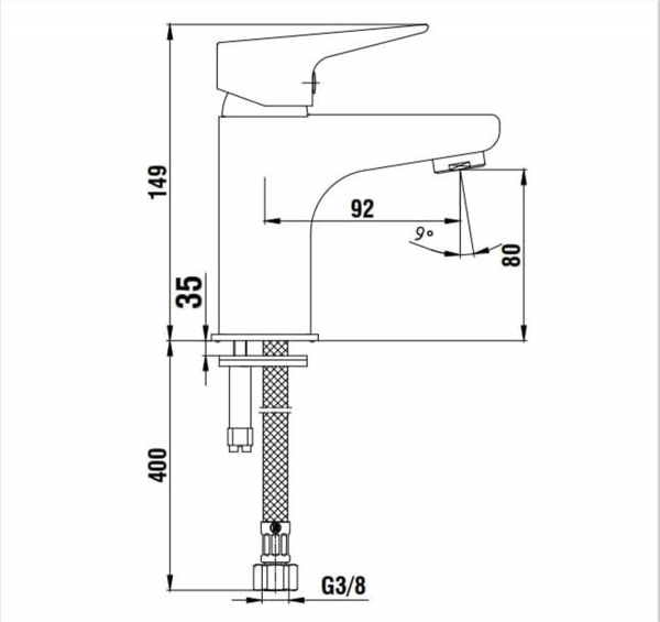 E.C.A. Ar Fia 102108962 Lavabo Bataryası