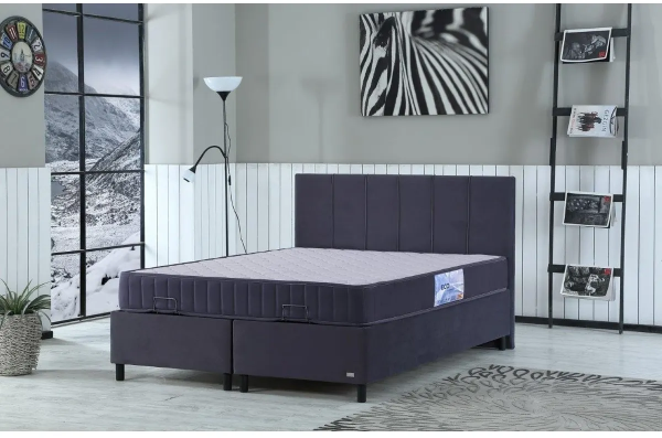 İpek Mobilya Alto 140x200 Baza+Başlık+Yatak Seti