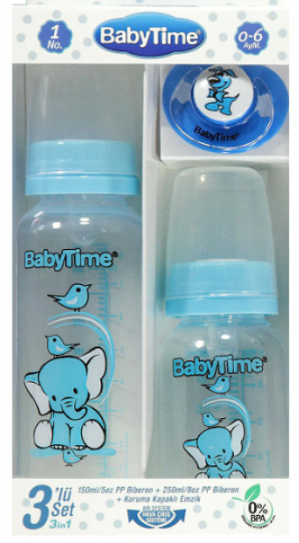 BabyTime BT515 3'lü Biberon Seti